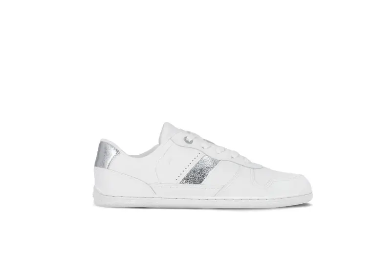 Be Lenka Cellestia Minimalist Sneakers – White & Silver