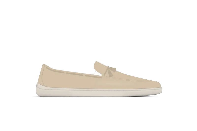 Be Lenka Portsiders Beige Barefoot Moccasins
