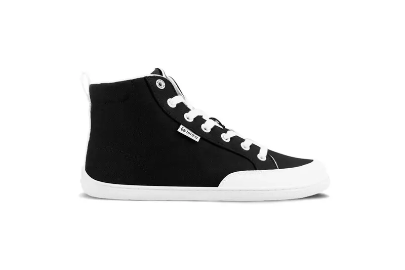 Be Lenka Unisex Rebound High-Top Sneakers – Black and White Contrast Style
