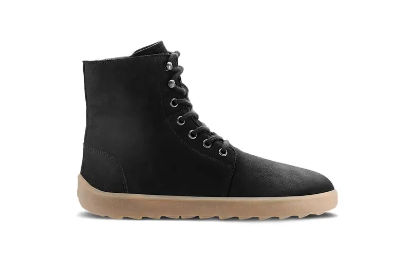 Be Lenka Winter 3.0 Cold-Weather Barefoot Boots – Matte Black