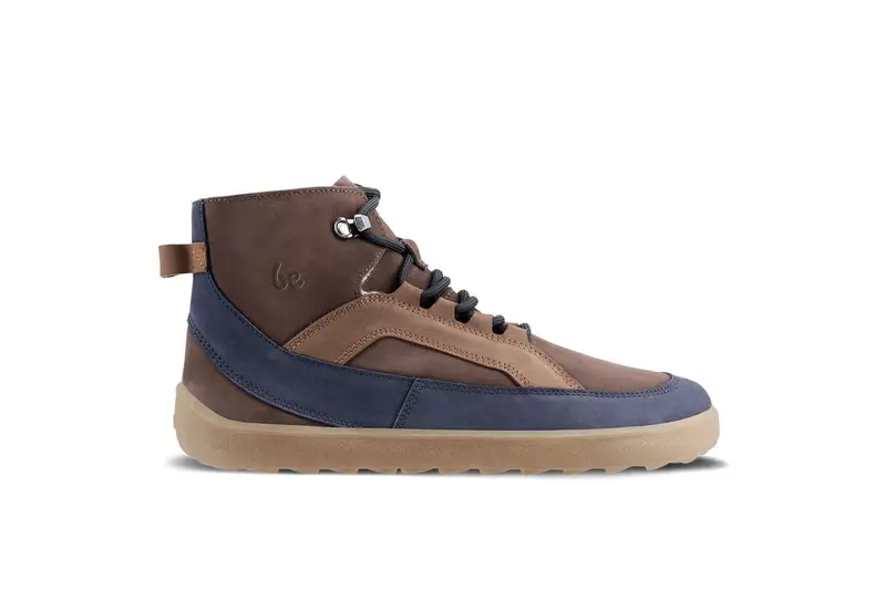 Be Lenka York Minimalist Boots – Brown & Navy Combo