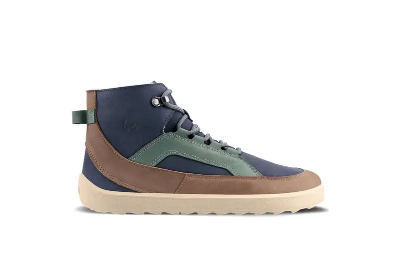 Be Lenka York Unisex Barefoot Boots – Navy, Brown & Beige