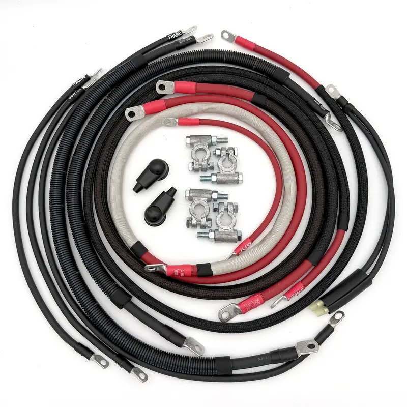 Big 7 Battery Cable Kit for Dodge Cummins 2nd Gen (1994–2002)