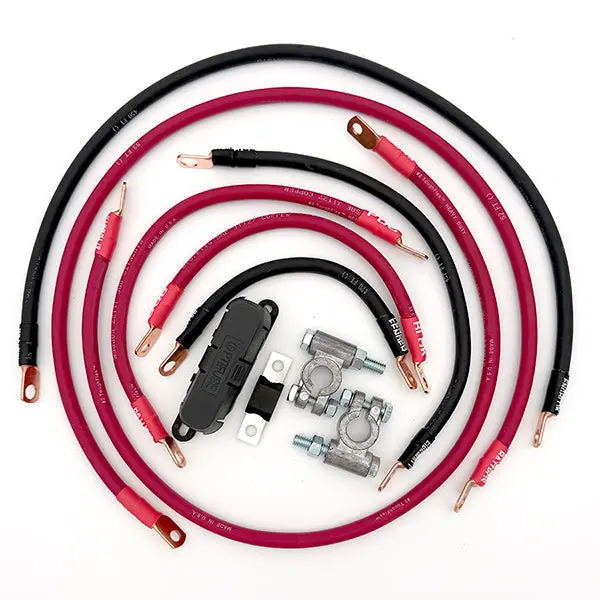 Big 7 Battery Cable Kit for Jeep Comanche MJ (1987–1992)