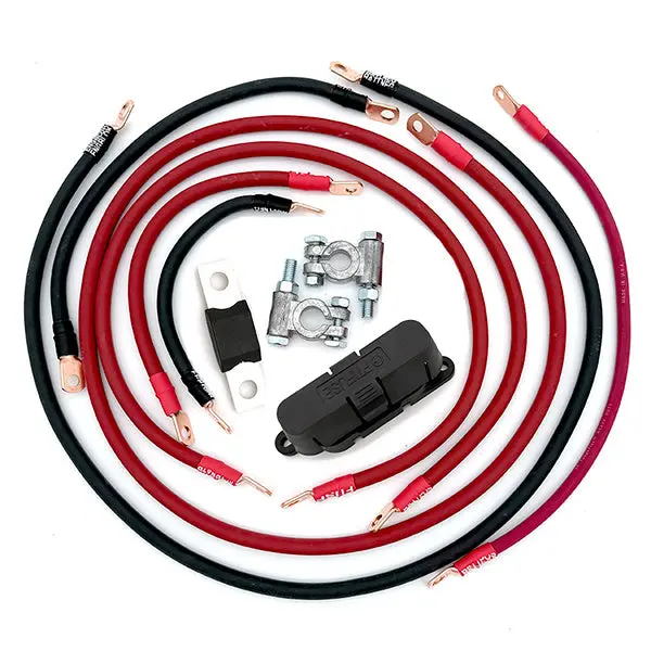 Big 7 Battery Cable Kit for Toyota Tacoma Gen 1 (1995–2004)
