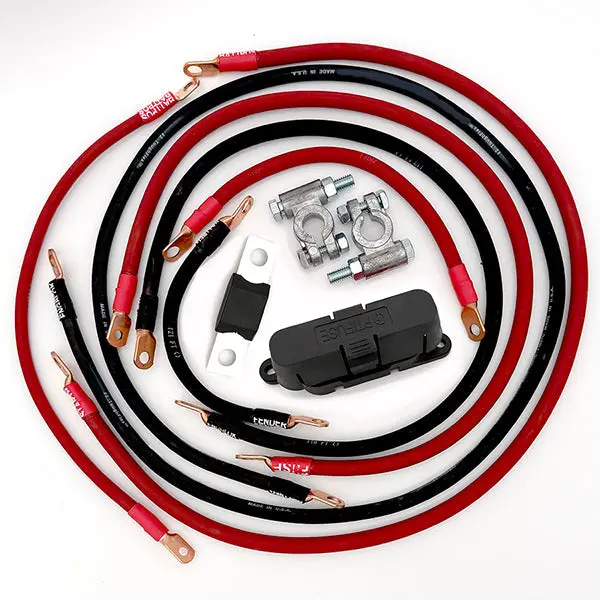 Big 7 Battery Cable Kit for Toyota Tacoma Gen 2 (2005–2015)