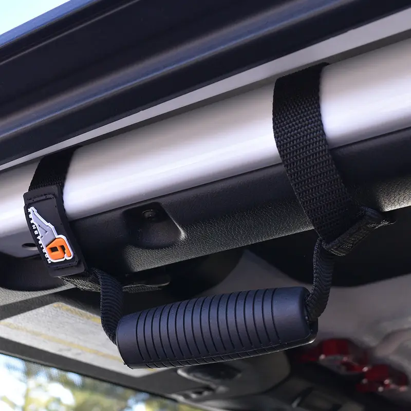 Black Soft-Grip Hatch Assist Handles (Pair)