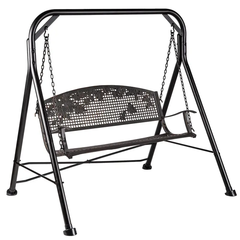 Botanical Leaves Hanging Swing – Outdoor Leisure