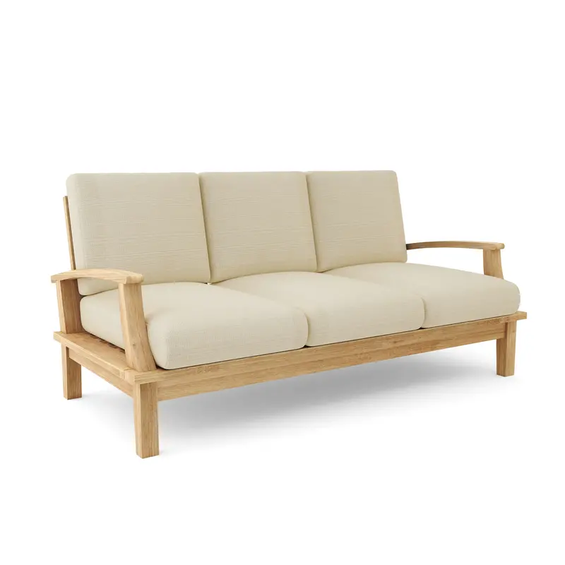 Brianna Deep Seating Sofa with Premium All-Weather Cushions