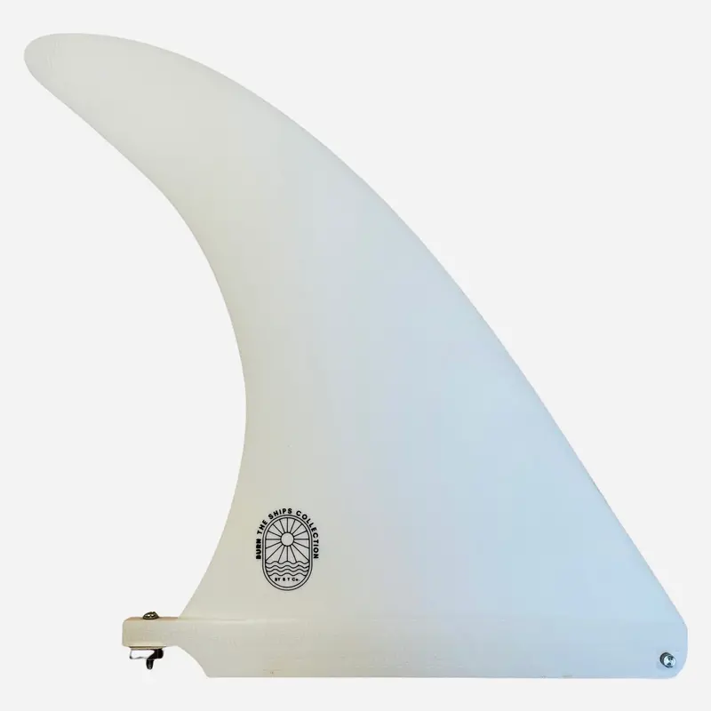 BTS Collection Performer Longboard Fin – Gloss White Finish