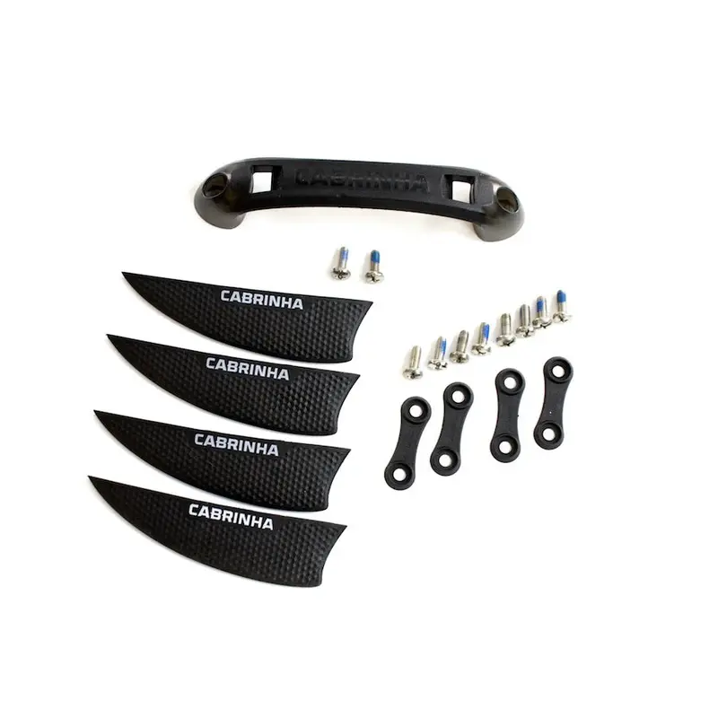 Cabrinha Twin-Tip Surfboard Fins and Handle Kit