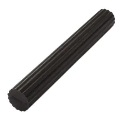 CanDo Twist-n-Bend Exercise Bar – Black, 12-Inch Flexible Resistance Tool