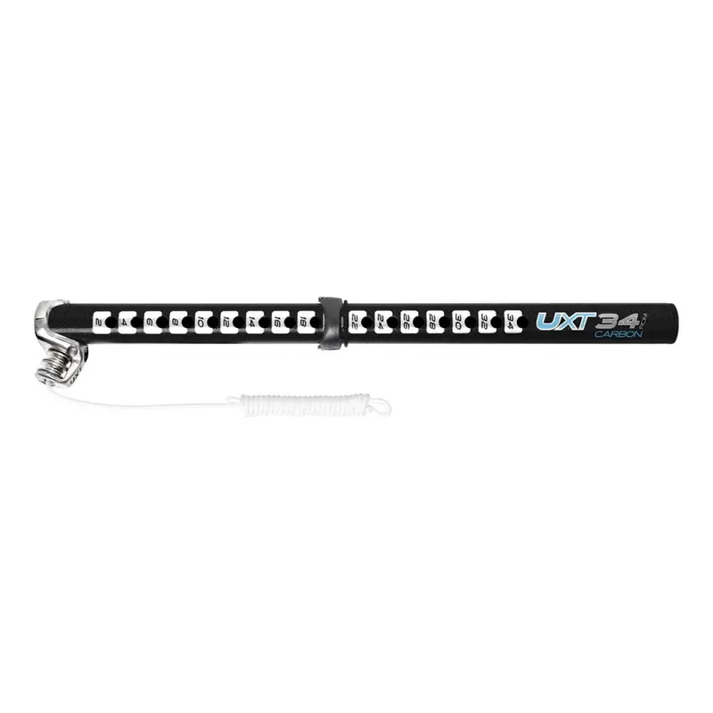 Carbon UXT RDM Extension Mast – 34 cm Black Adjustable Windsurfing Accessory