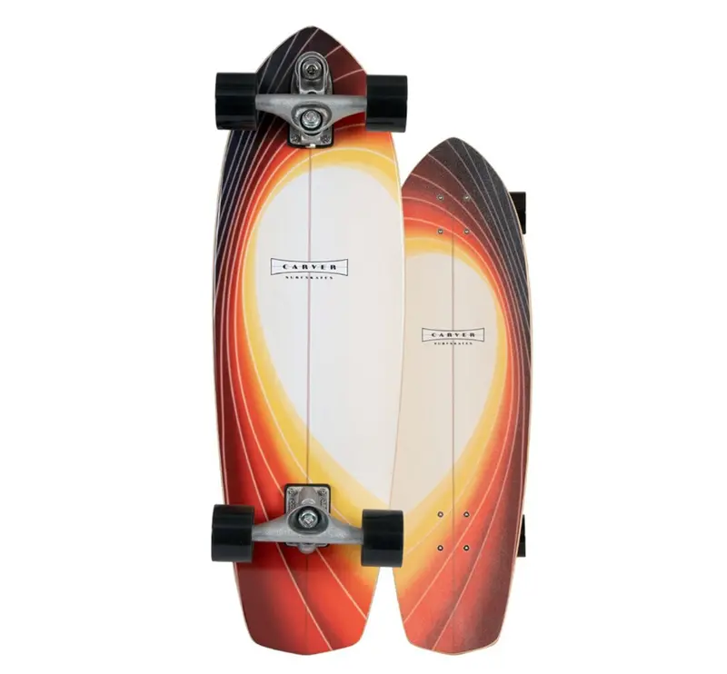 Carver 32″ Glass-Off Surfskate Complete – C7 Truck Setup for Flow Riding