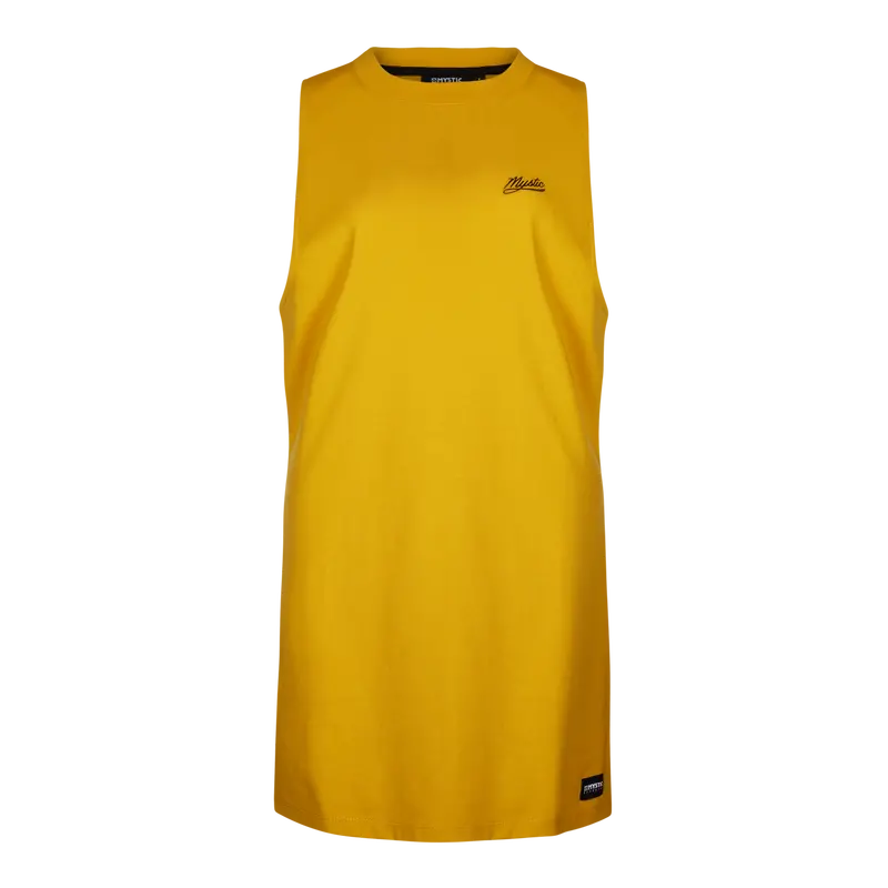 Classic Fit Dress in Bold Mustard Yellow