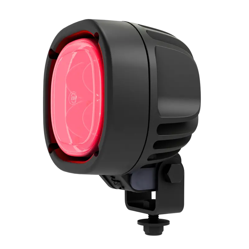 CLD-453-1 Curved Red Wide-Symmetric LED Light – 12–48V Input