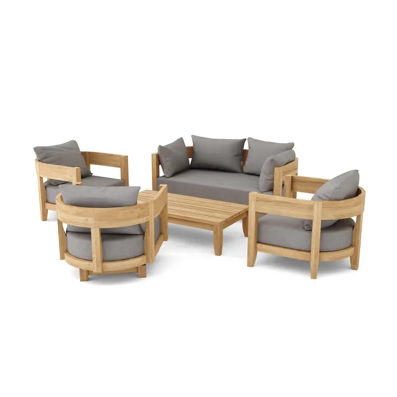 Coronado 5-Piece Deep Seating Outdoor Set
