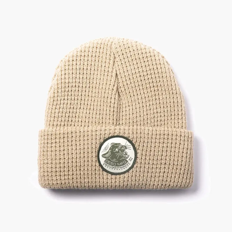 Creatures Textured Waffle-Knit Beanie