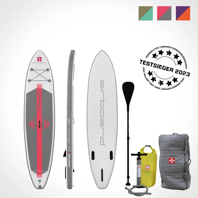CRUISER 11’2″ Inflatable SUP – Compact & Easy-to-Handle Recreation Board