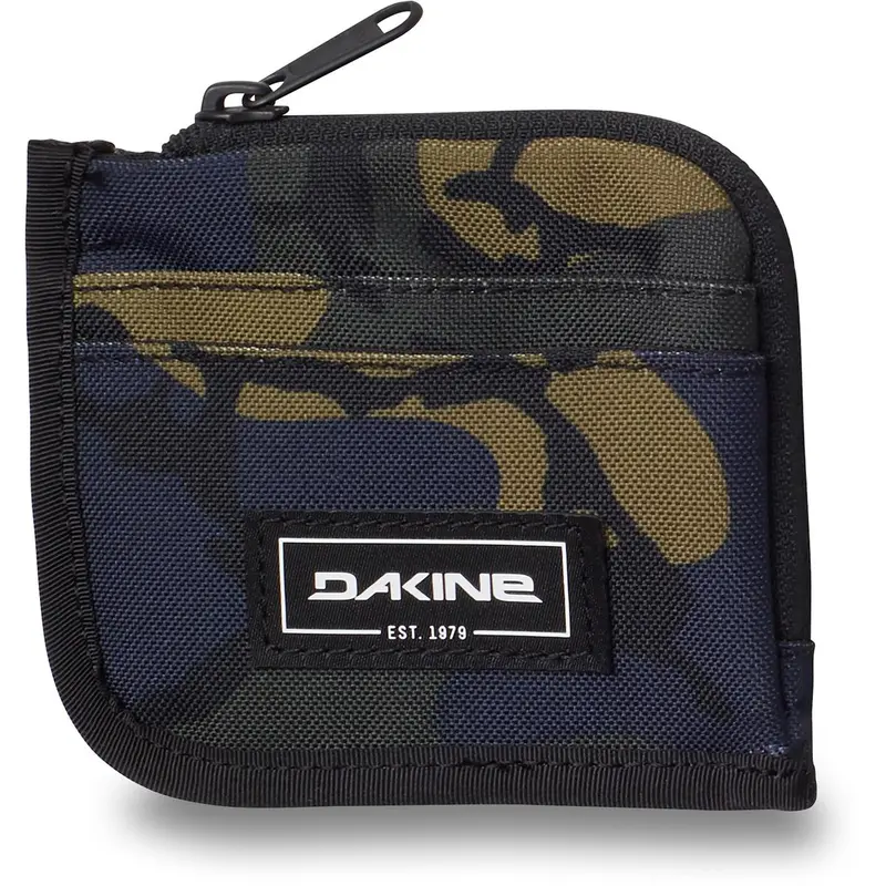 Daki Compact Card Wallet in Matte Black
