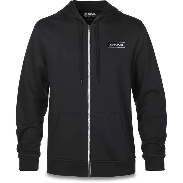Dakine Cove Low-Zip Hoodie in Black – Large