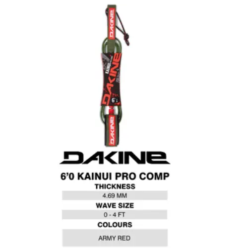 Dakine Kainui Team-Grade Surfboard Leash