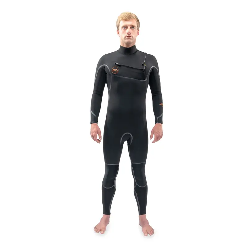 Dakine Men’s Cyclone 4/3mm Chest-Zip Wetsuit