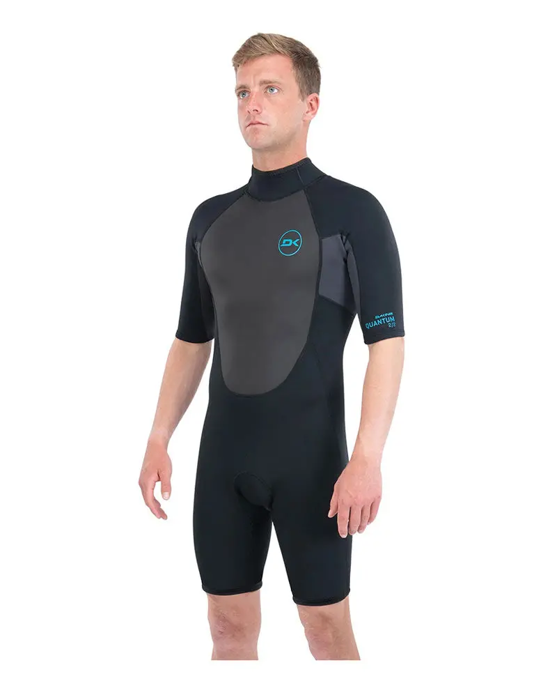 Dakine Men’s Quantum 2/2mm Chest-Zip Long-Sleeve Shorty