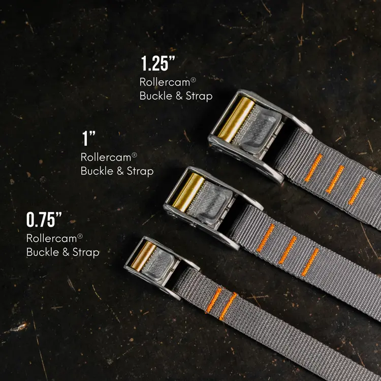 DCI Rollercam 0.75-Inch Straight Strap – 2-Pack, 1-Foot Each