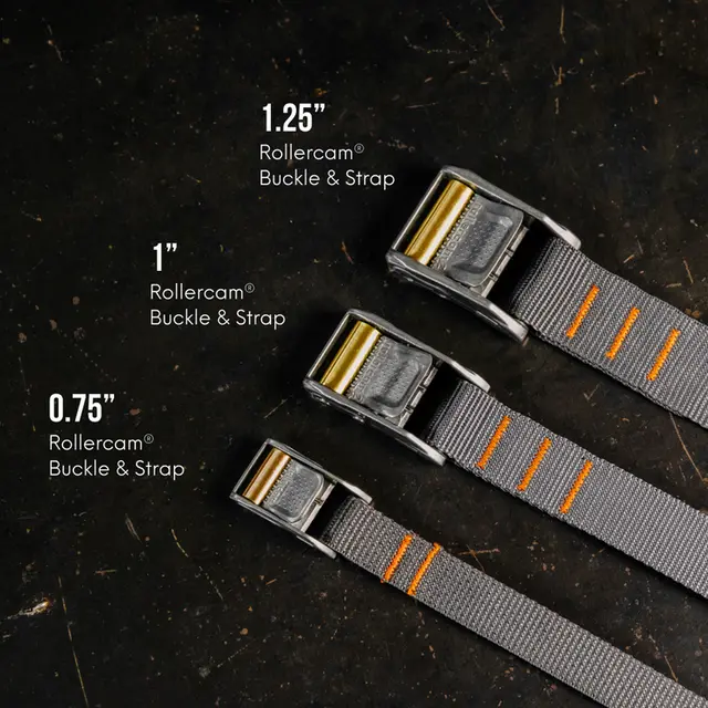 DCI Rollercam 0.75-Inch Straight Strap – 2-Pack, 3-Foot Each