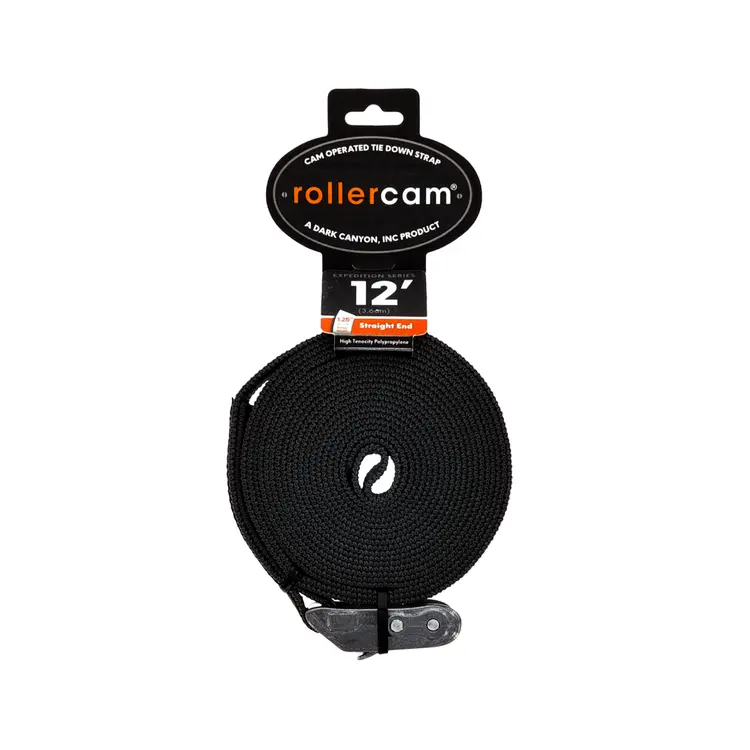 DCI Rollercam 1.25-Inch Expedition Strap – 12-Foot Straight Design
