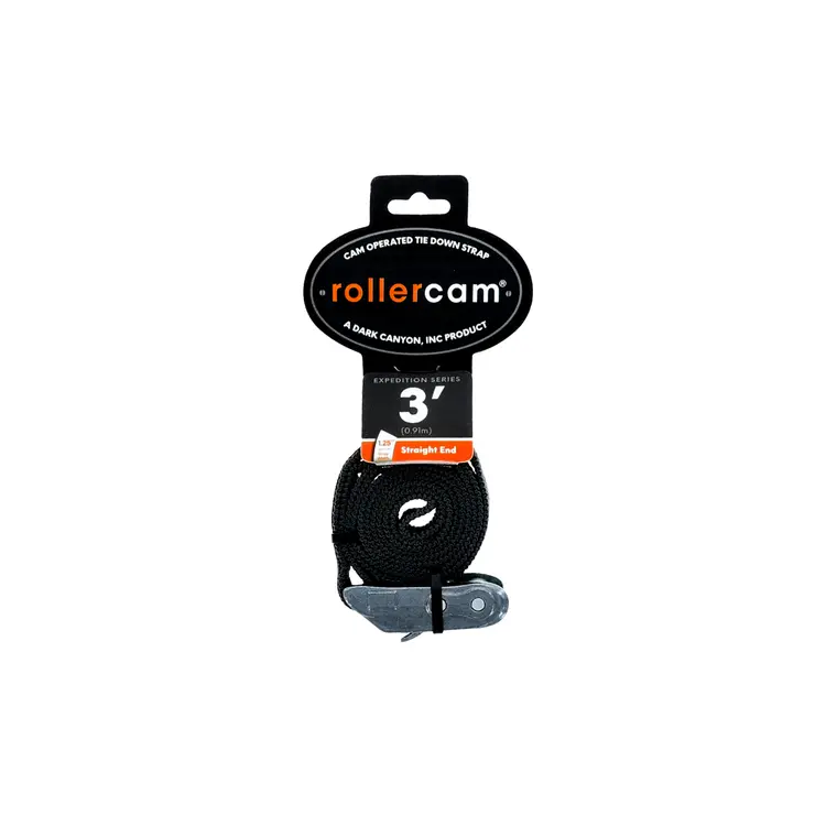 DCI Rollercam 1.25-Inch Expedition Strap – 3-Foot Straight Length