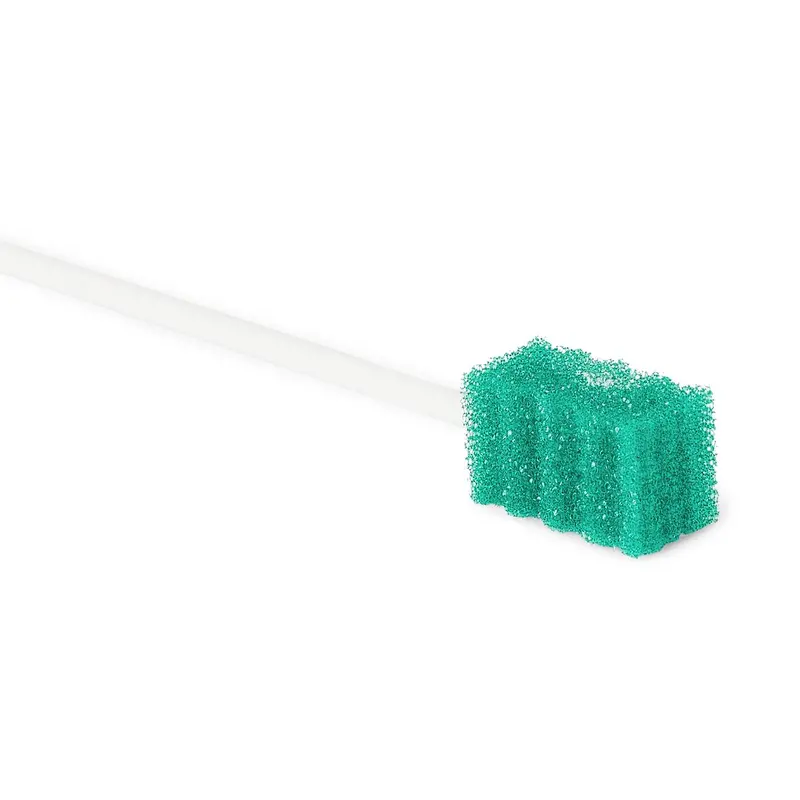 DenTips Antimicrobial Green Oral Swabs – 1,000-Count Case