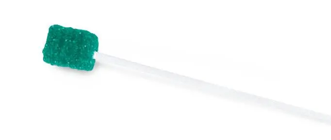 DenTips Antimicrobial Green Oral Swabs – 500-Count Case
