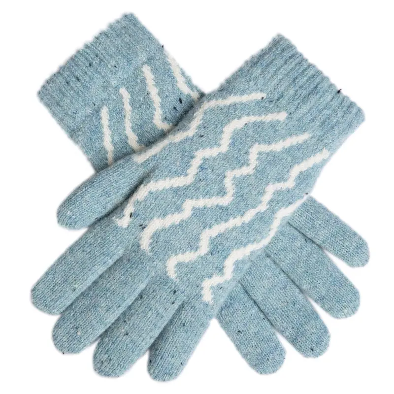 Dents Women’s Striped Knit Winter Gloves – Warm & Stylish