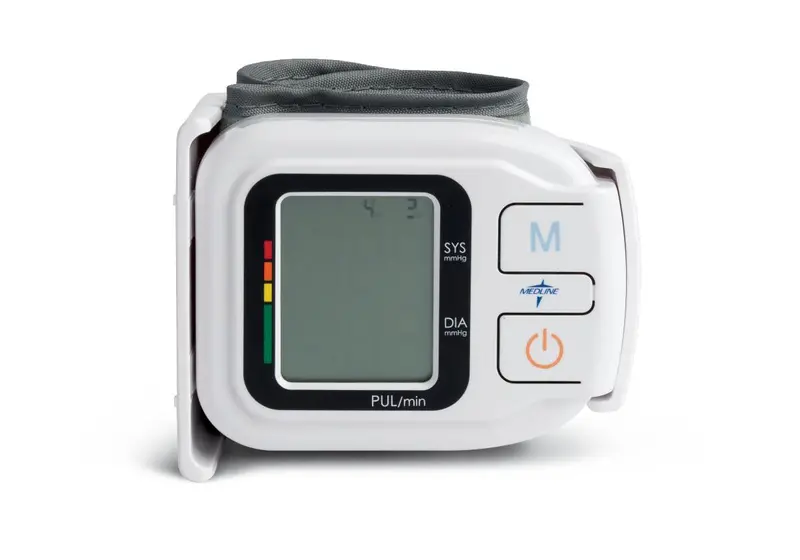 Digital Wrist Blood Pressure Monitor for Small to Medium Wrists (14–19.5 cm)