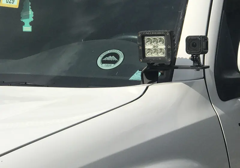 Ditch Light Bracket Extension Set
