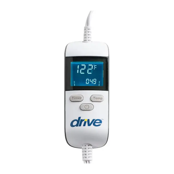 Drive Medical Digital Therapeutic Heating Pad with Auto Shut-Off