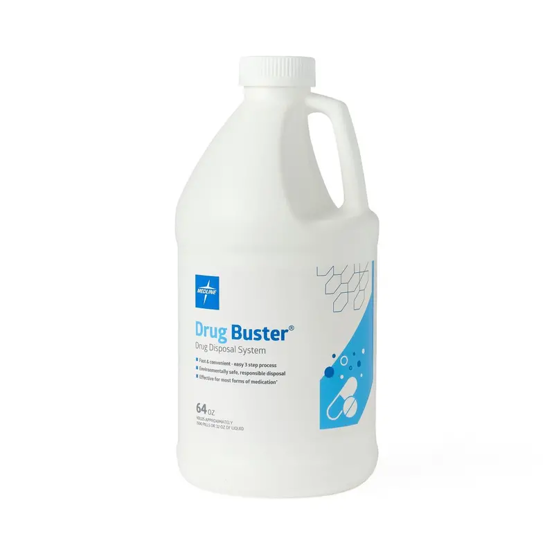 Drug Buster Medication Disposal Kit – 64 oz (4-Pack)
