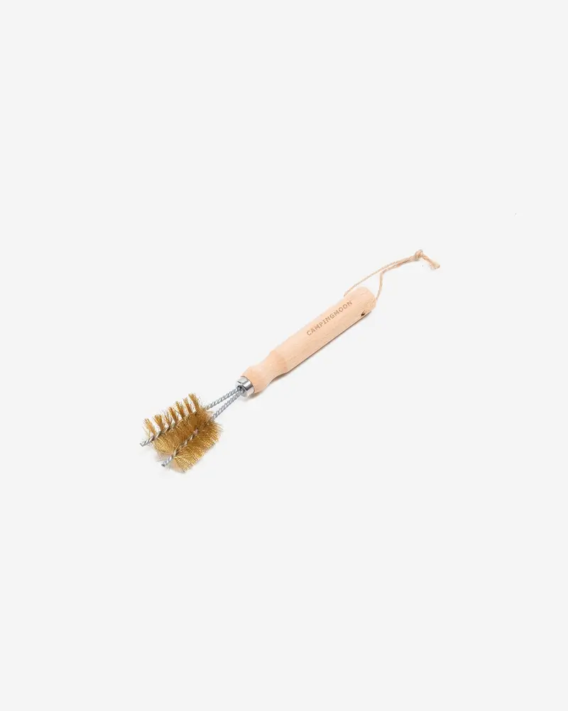 Dual-Function Copper BBQ Cleaning Brush – Moon Series