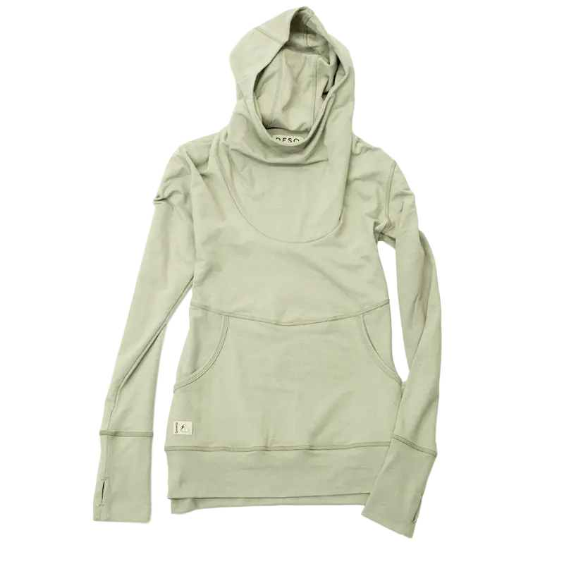 Dusty Olive Fontanillis Fleece Hoodie