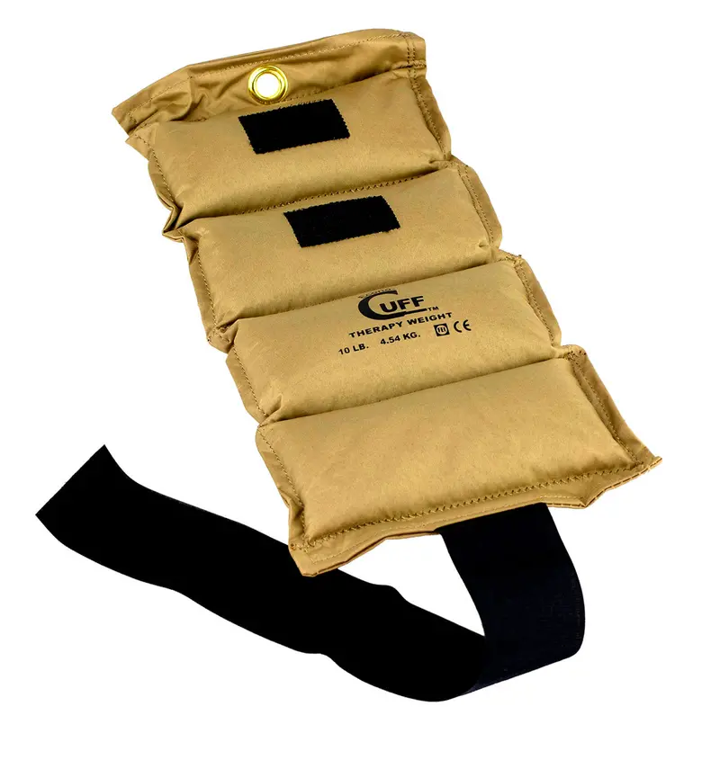 EconoCuff Ankle Weight – Gold Finish, 10-Pound Resistance
