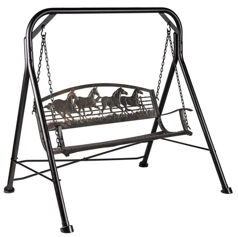 Equestrian Horse Running Swing – Outdoor Hanging Seat