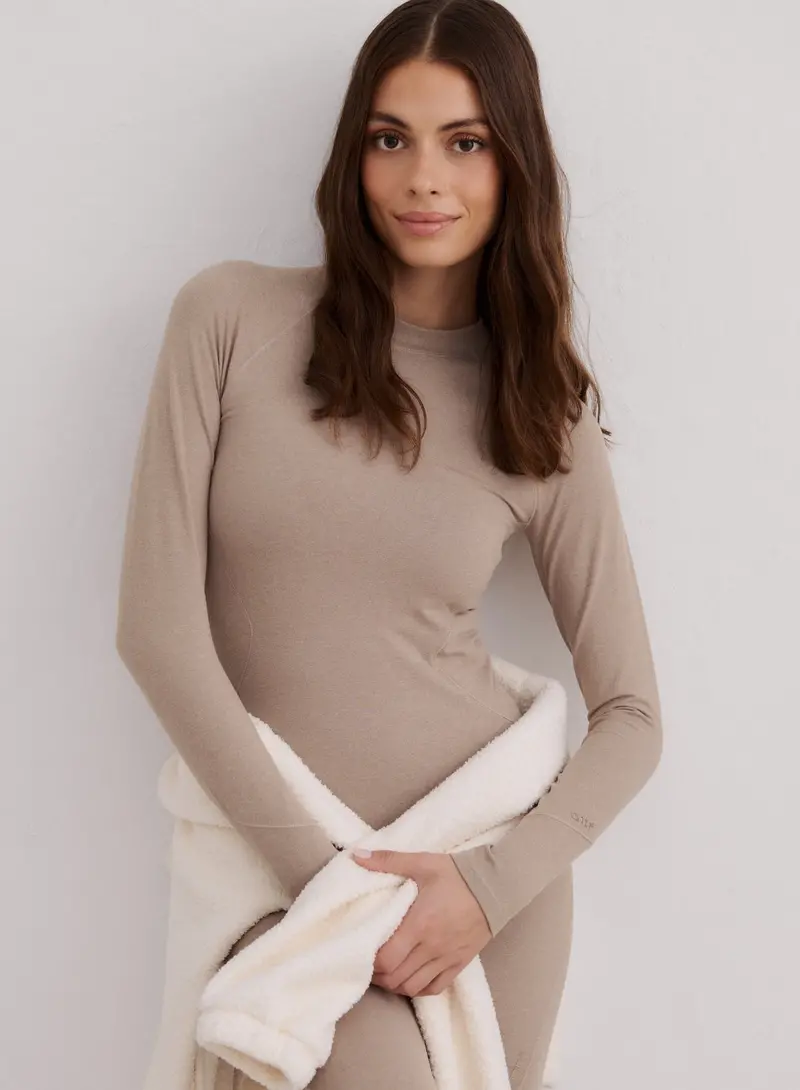 Espresso Quick-Dry Baselayer Long Sleeve