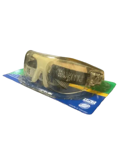 Eyecue Pro Eyeguard Safety Glasses – Yellow-Tinted Lens, Small/Medium Fit