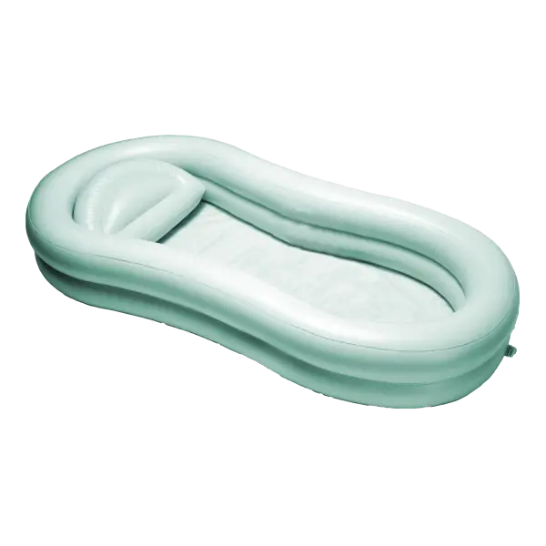 EZ-Bathe Full-Body Washing Basin Kit – Includes Accessories for Bed Bathing