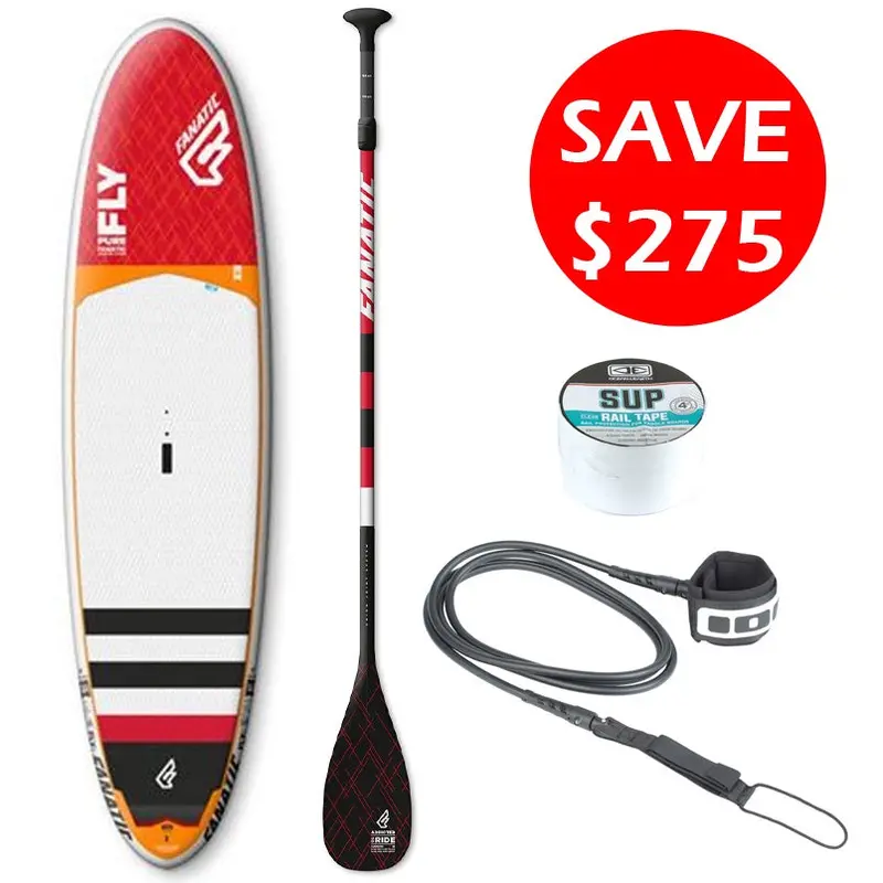 Fanatic Fly 10’6″ Beginner-Friendly SUP Package