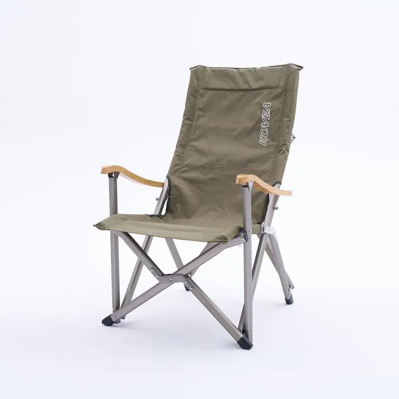 Field Luxury Chair II in Khaki Green