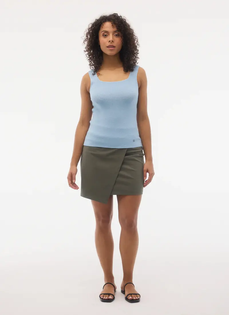 Fig Loyola Tank Top for Women – Lightweight Rib-Knit Essential