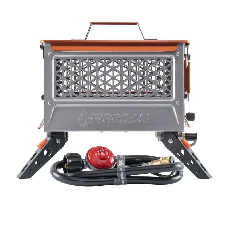 FireCan Elite Portable Fire Pit for Outdoor Camping and Backyard Use